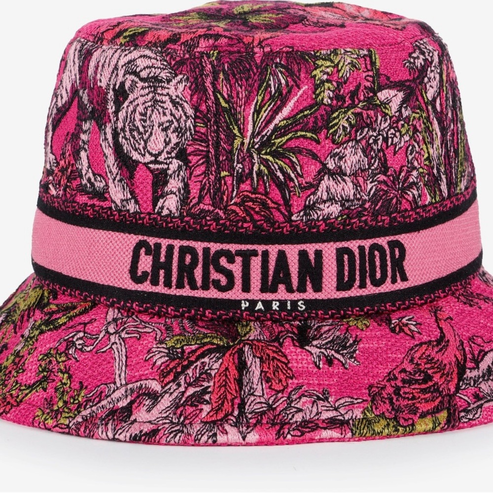 Dior Vibrant Pink Jungle Bucket Hat